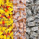 Candy Mix 1.5 lb Bulk &ndash; Old Fashioned Candy Assortment, Individually Wrapped Zebra Bars, Chick O Stick &amp; Mary Jane Candy, Peanut Butter Chewy Candy Variety Pack for Parties, Easter, Office, Gifts