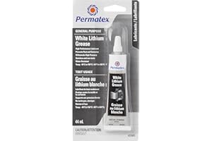Permatex® Graisse au lithium blanche, tube de 44 ml