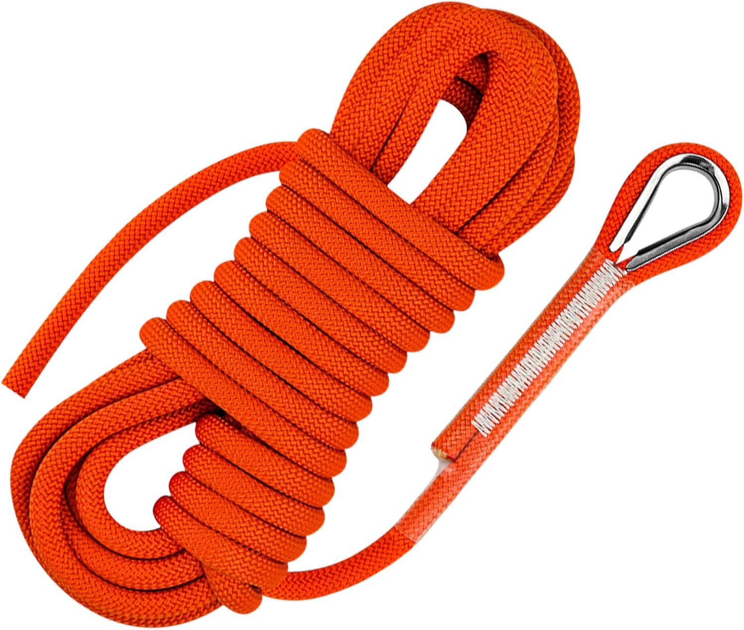 AOLEBA Strong Static Rock Climbing Rope, Tree Climbing Camping Rescue Rope for Outdoor Survival, Hiking, Mountaineering, 10.5mm Diameter, 32 ft (10m) : Sports & Outdoors