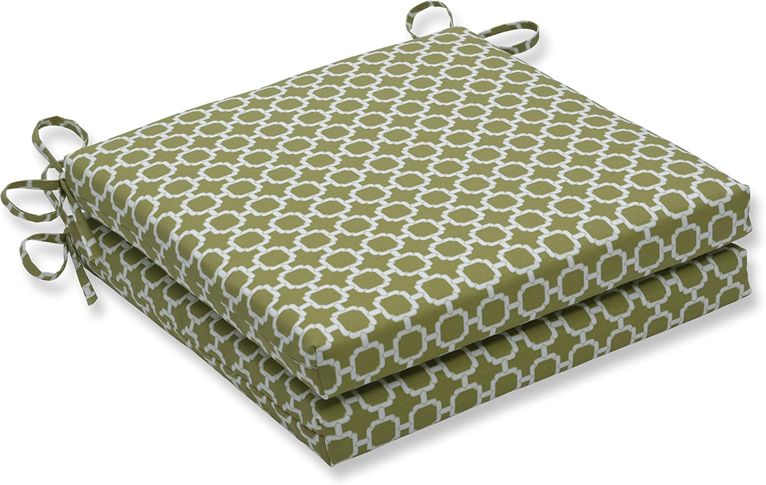 Pillow Perfect Outdoor/Indoor Hockley Pear Squared Corners