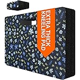 FREEKYROCK Extra Thick Kneeling Pad — Heavy Duty, Extra Large Foam Kneeler Mat for Gardening,Bathing Baby, Workout Supplies,Water & Dirt Resistant, Lightweight, DK Blue