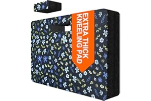 FREEKYROCK Extra Thick Kneeling Pad — Heavy Duty, Extra Large Foam Kneeler Mat for Gardening,Bathing Baby, Workout Supplies,Water & Dirt Resistant, Lightweight, DK Blue