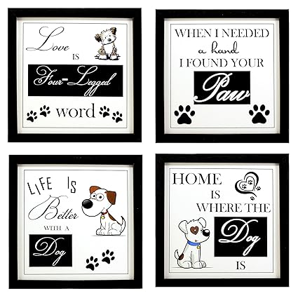 Indianara Synthetic Wooden Wall Hanging Decor Art (8. 7x 8. 7 Inches, Multicolour) - Set of 4 Pieces