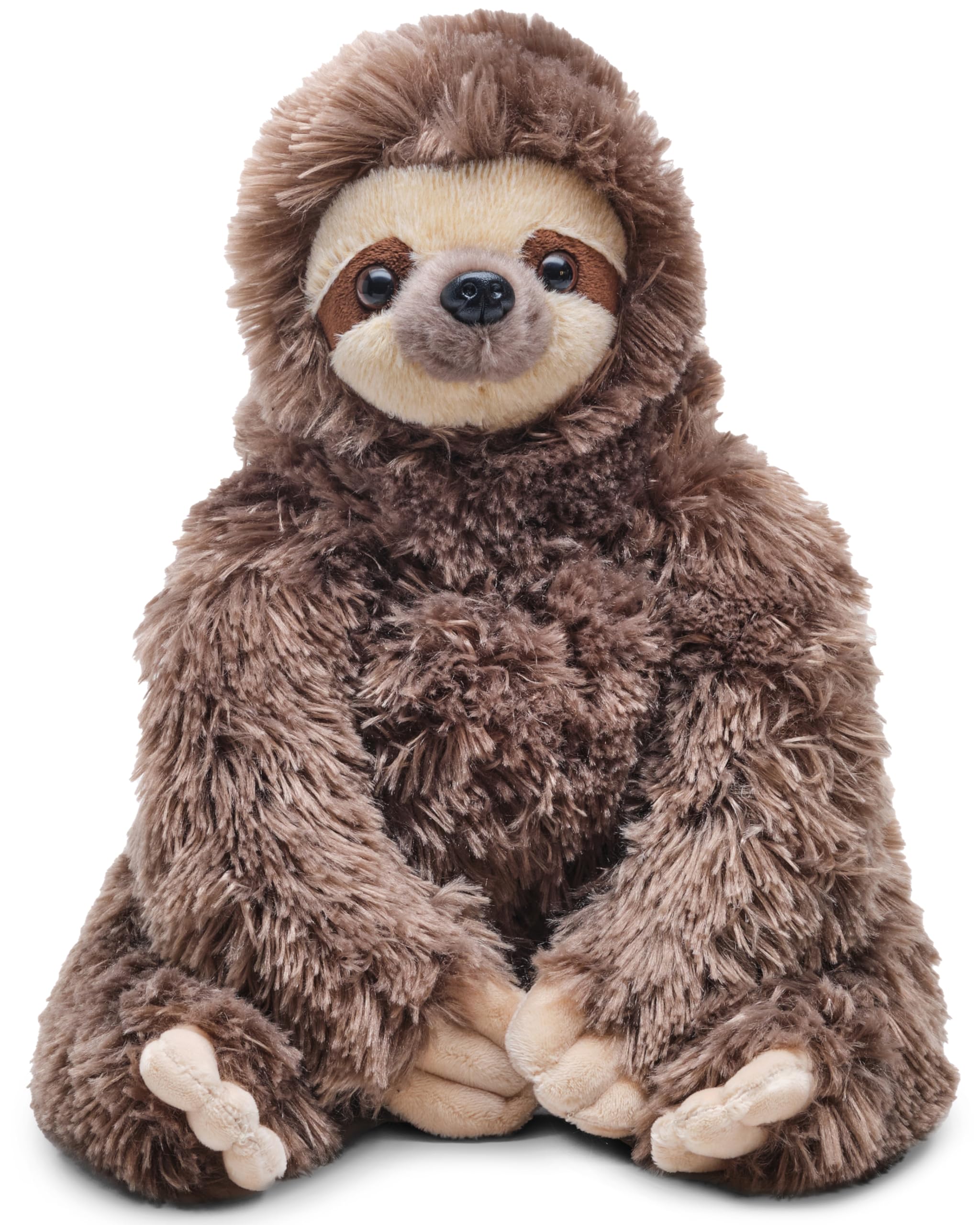 Photo 1 of Bearington Sloth Stuffed Animal Sloth Plush Toy Jungle Plushies, Stuffies - for Teens, Kids, Boys & Girls - Speedy 12"