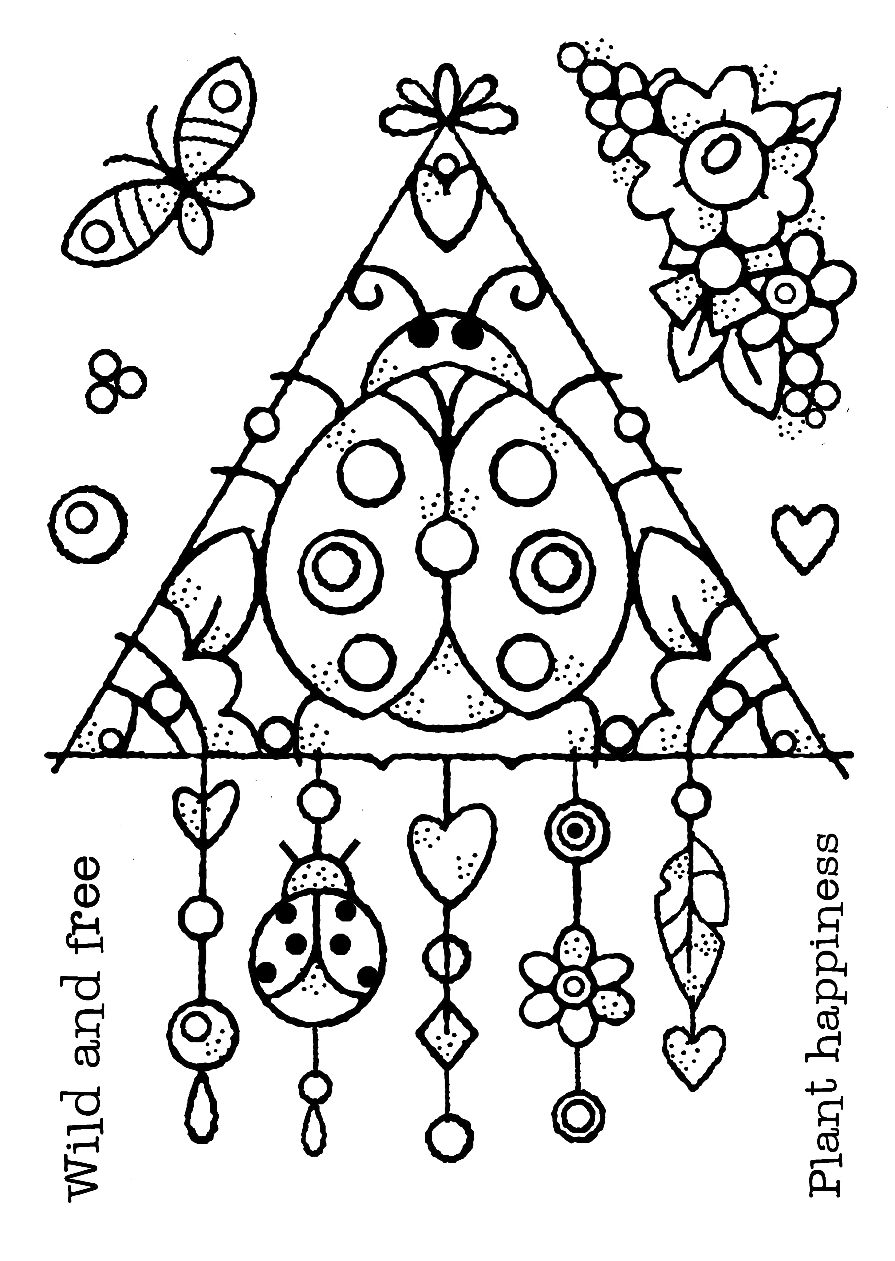 Francoise Collection - Ladybird Dream - Clear Stamp