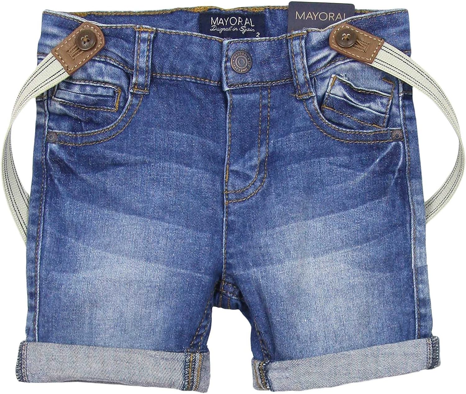 baby boy jean shorts with suspenders