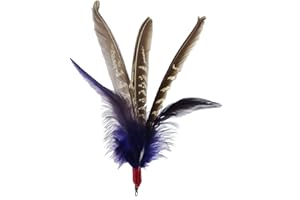 Da Bird Go Cat Feather Super Refill Cat Toys, Assorted Colors