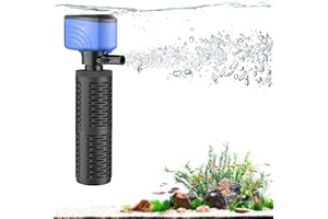 Aulofee 50-150 Gallon Aquarium Filter, Internel Fish Tank Filters, Submersible Turtle Tank Filter for Large Tanks, Whisper Filter,Saltwater & Freshwater