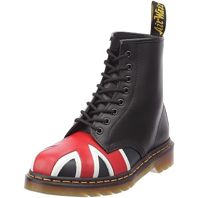 Dr Martens 10950 Union Jack Black Smooth Size 6.5