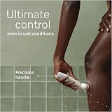 Braun Silk-épil 9 Epilator Wet Dry Pivoting Head 40 Tweezers EU Plug White view 3