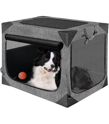 Amazon.com : Hiaksedt Dog Crates 30 Inch Collapsible Soft