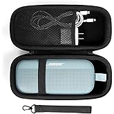 Hard Travel Speaker Case for Bose SoundLink Flex Speaker,For Anker Soundcore Motion 300 Wireless Hi-Res Portable Speaker,Waterproof and Drop-Proof, Box Only (Black)…