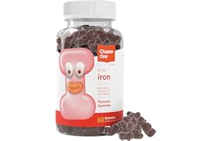 Zahler Iron Gummies with Vitamin C - for Women, Men & Kids - Best Chewable Easy to Digest Kosher Iron Supplement for Kids & Adults - 60 Count