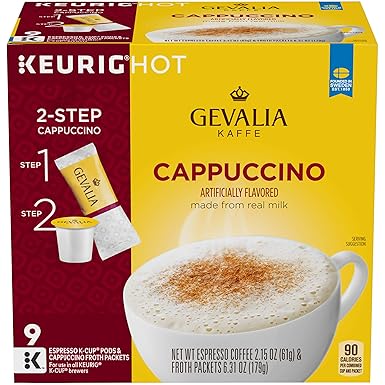Gevalia Cappuccino Espresso K-Cup 