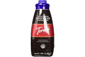 Torani Sugar Free Dark Chocolate Sauce, 64 ounces