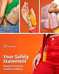 Vantamo Personal Alarm for Self Defense with Low