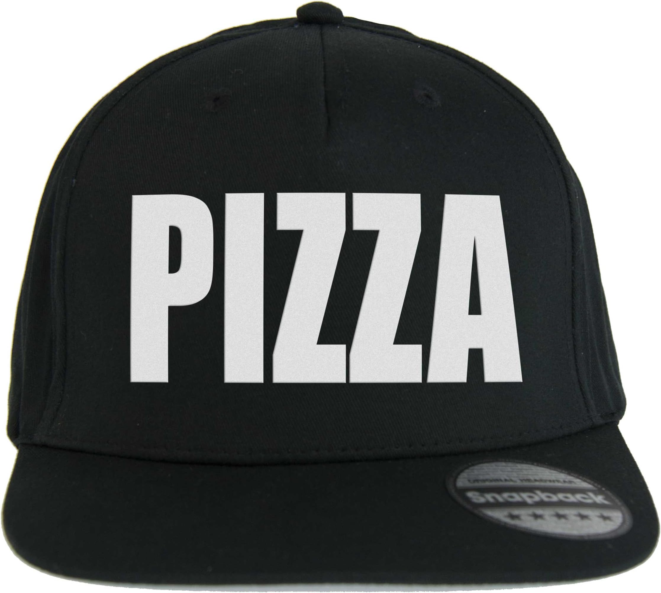 Doctor Music Shirt Cappello Pizza Italiana, cappellino Pizzaiolo, Chef, Cuoco, scritta Divertente Nero