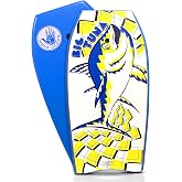 Body Glove Boogie Board. Big Tuna 45" Large Bodyboard for Tall Riders with Coiled Leash &amp; Wrist Strap. Durable, Light Weight EPS Core with Smooth Top &amp; Slick HDPE Bottom. 2026 Design