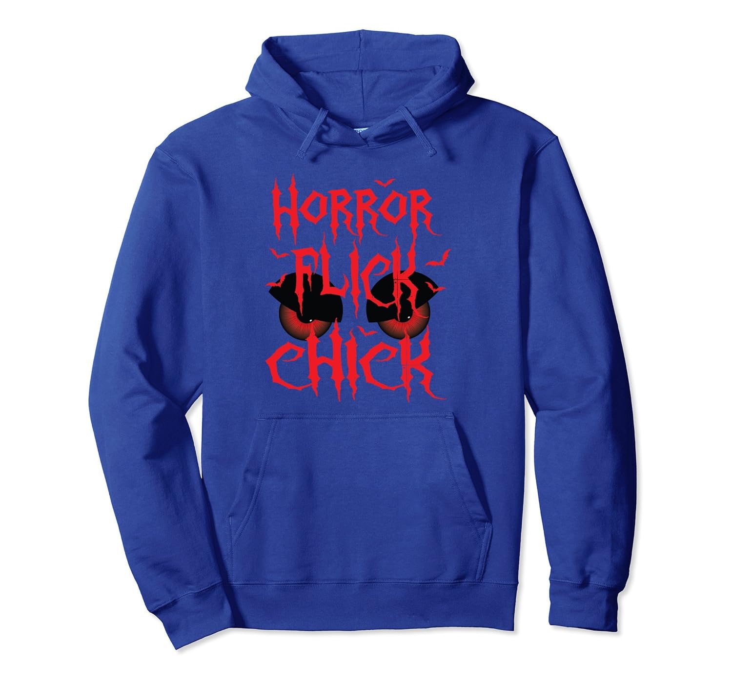 Halloween Horror Flick Chick Funny Hoodie Women Party Gift- TPT