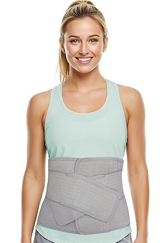Hernia Belt For Men & Women - 7 Inch Abdominal Binder Post Surgery & Pregnancy Support