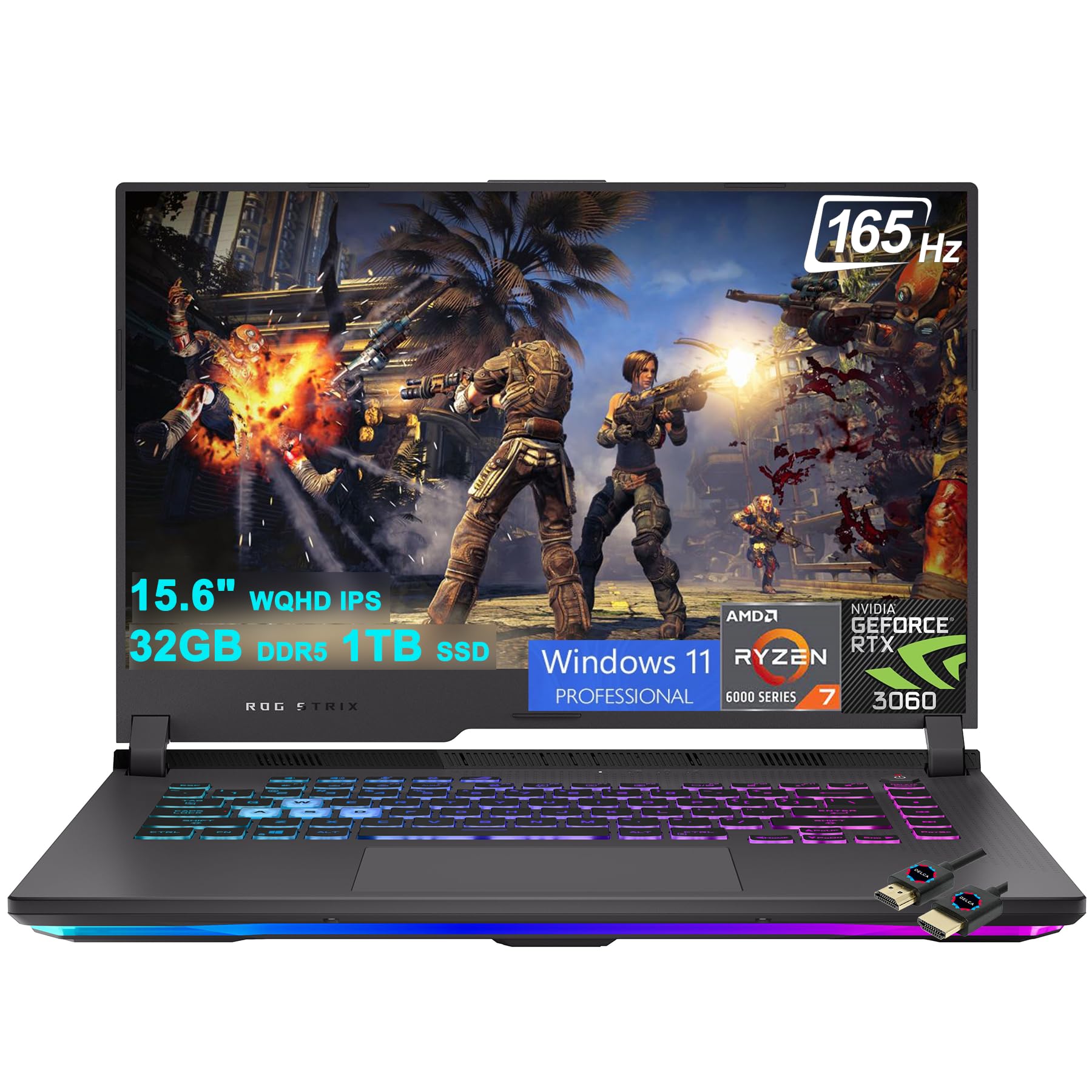 ASUS ROG Strix G15 Gaming Laptop | 15.6" WQHD 165Hz