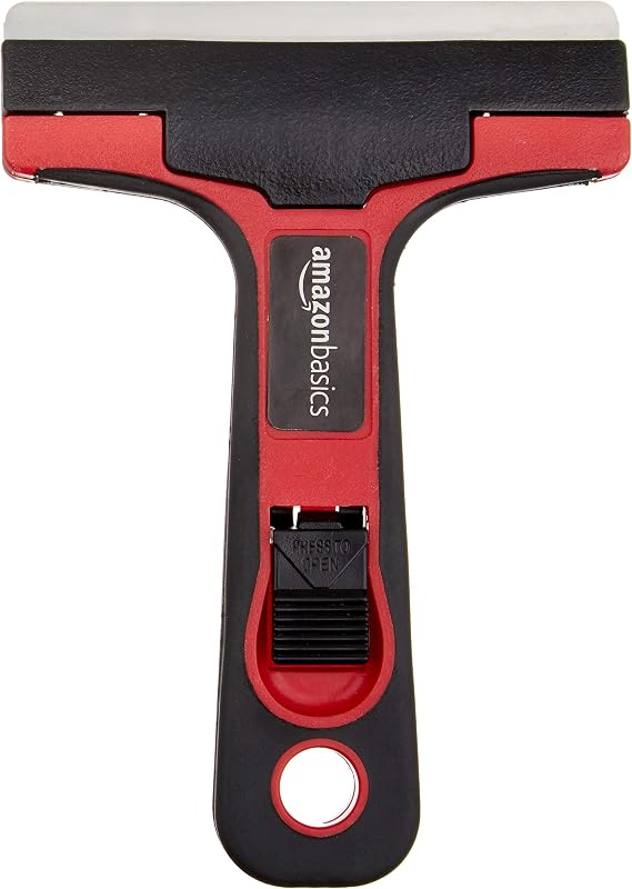 Grattoir à vitre et carrelage avec manche souple 10.16 cm