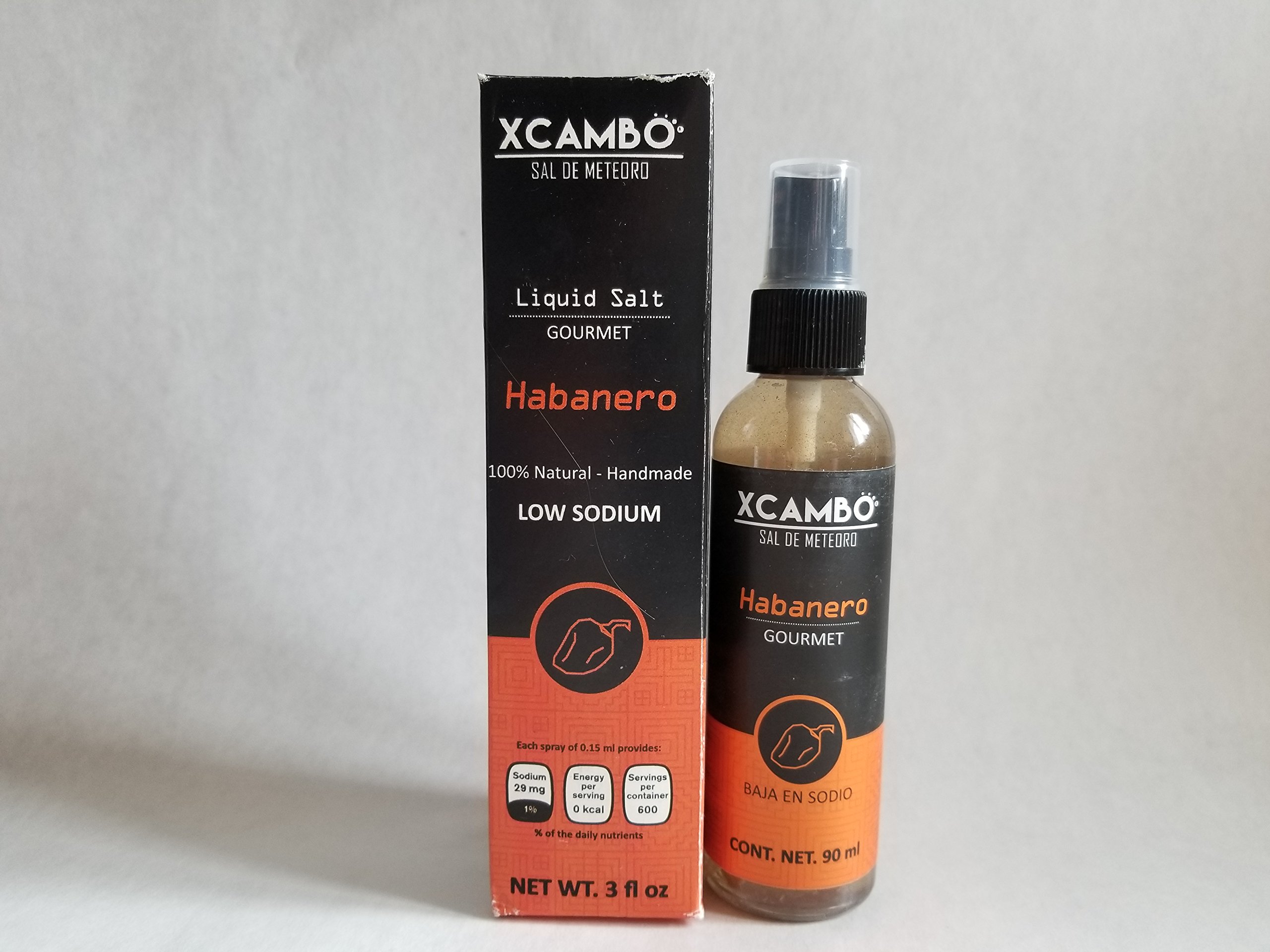 Xcambo Mayan Gourmet Low Sodium Liquid Salt Spray (Natural