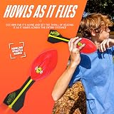NERF Vortex Aero Howler Foam Football - Long Distance with Hand Grip - Red or view 3