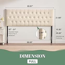 Huatean Home Upholstered Button Diamond Tufted