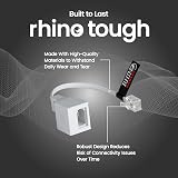rhinocables RJ11 to BT Socket Adapter Pack of 5 view 4