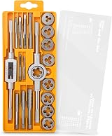 Hi-Spec 20pc Metric Tap & Die Set M3-M12 Tapping Tool Kit