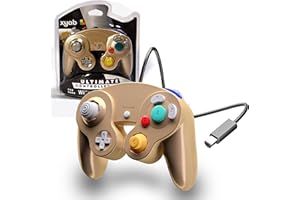 XYAB Ultimate NGC Joystick Controller for Nintendo GameCube - Gold