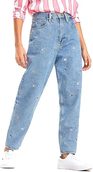 tommy jeans high rise tapered