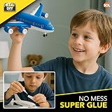 SOL 24pk Single Use Super Glue 1.5g Fast Bond Plastic Metal Leather Ceramic view 5