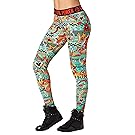Zumba Women's Shaping Workout Leggings with Fashion Print