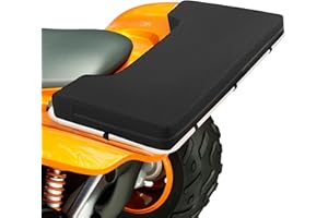 ROYALAY ATV Seats for Passengers, Universal ATV Rack Pad, Four Wheeler Back Rack Seat, Shock Absorption Water-Resistant for Long Rides, Four Wheeler Accessories