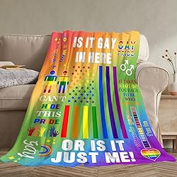 Gay Gifts, Gay Blanket, LGBT Blanket Pride Super