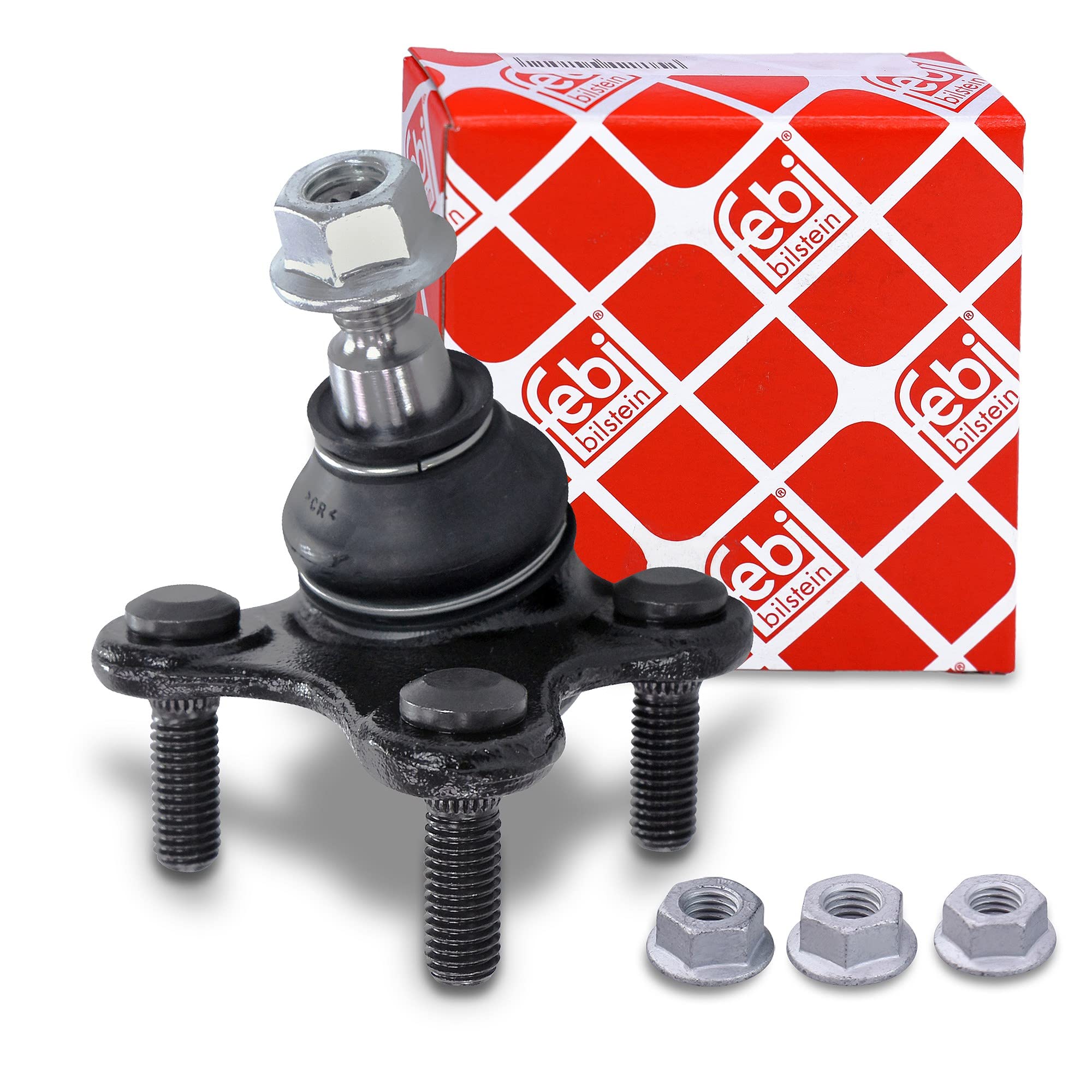 febi bilstein 36735 Ball Joint with lock nuts, pack of one