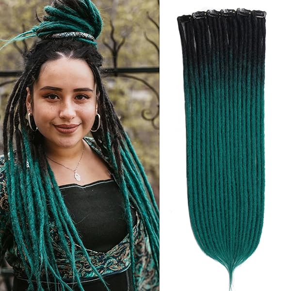 Producto: Kyriena Green Clip in Dreadlock