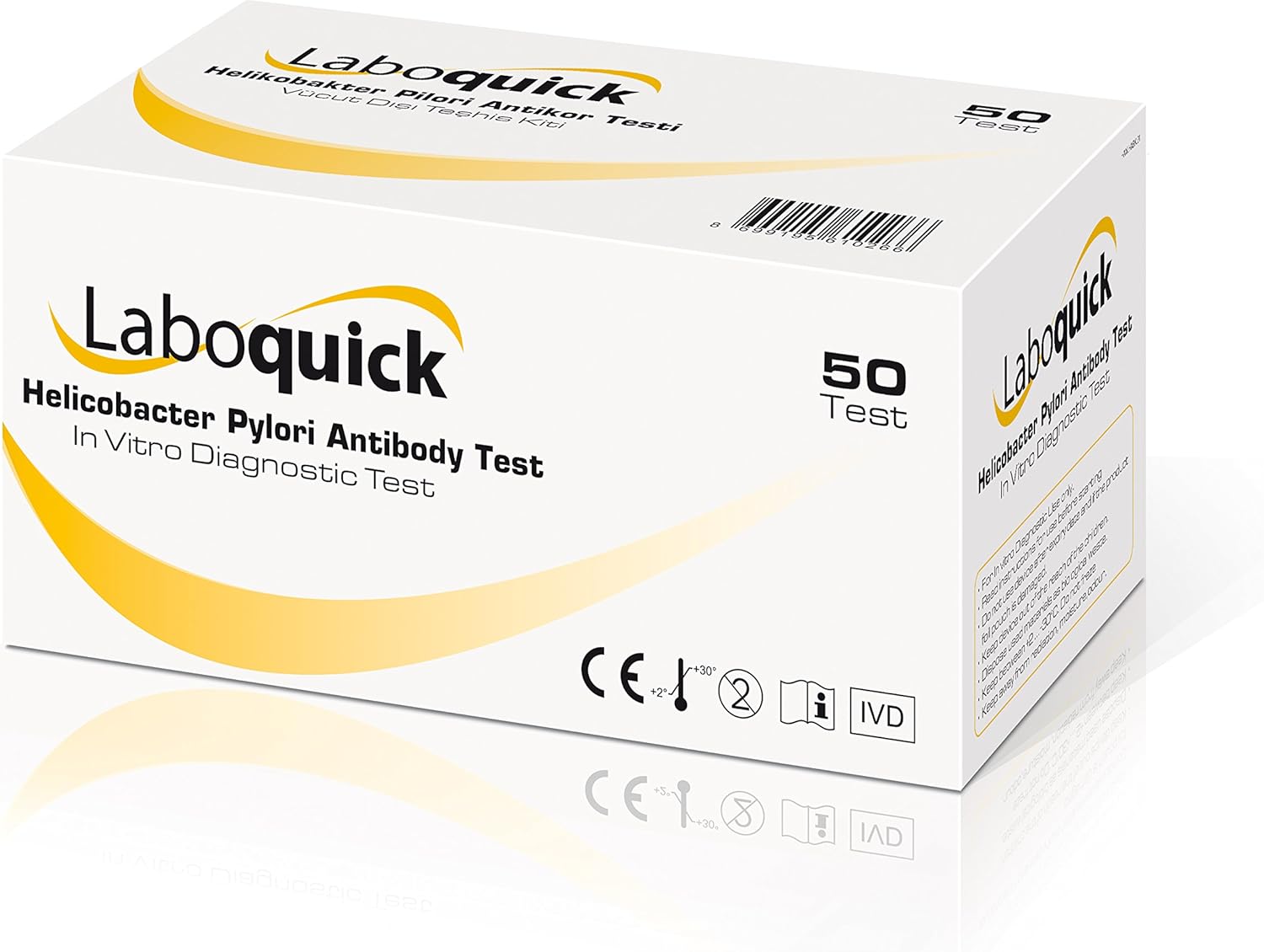 Laboquick Helicobakter Pylori Antibody Test for GP/Professional Use