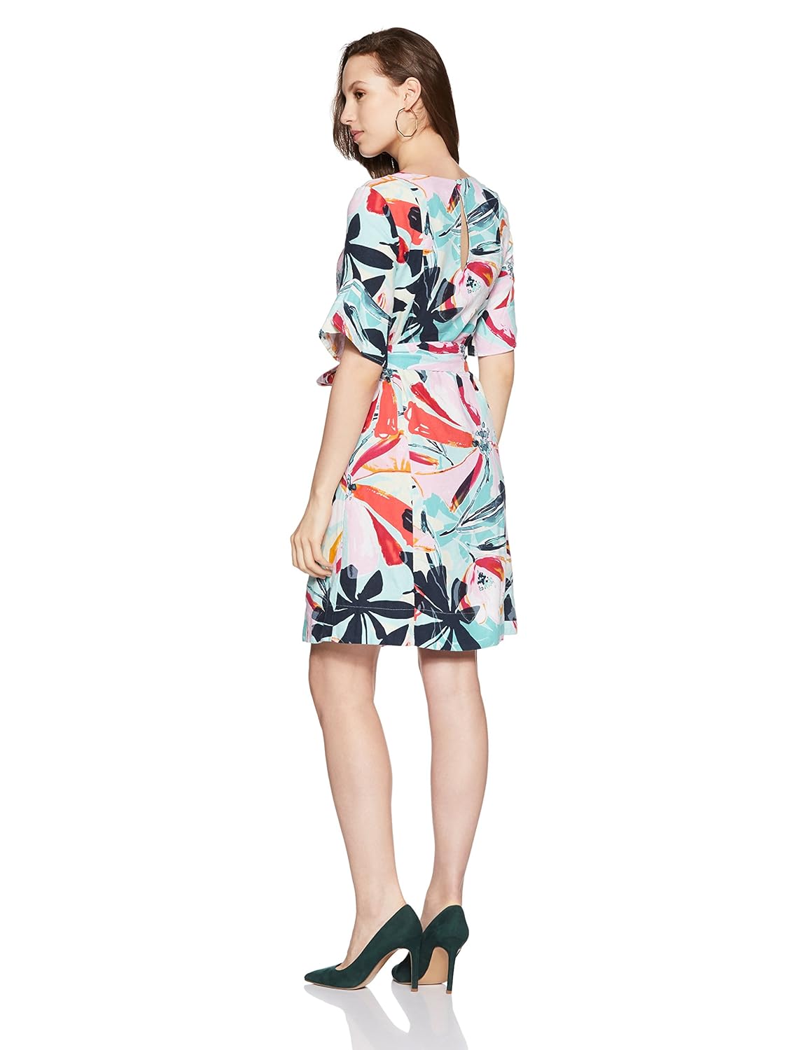 marks & spencer women's shift knee-long dress