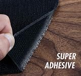 ilauke Hook and Loop Tape 15M x 20mm Self Adhesive Heavy Duty Black view 8