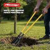 Neilsen Post Hole Digger with 1510mm Fibreglass Handles Rubber Grips view 5