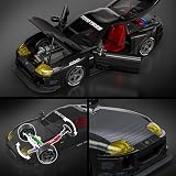 Mattel Brick Shop Hot Wheels 94 Toyota Supra MKIV Building Toy Kit view 6