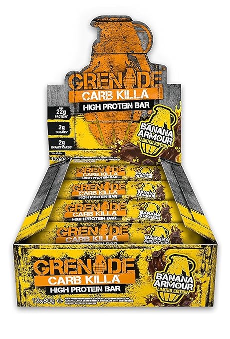 10 opinioni per Grenade High Protein carb Killa bar