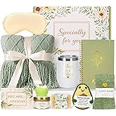 Self Care Gift Baskets for Women, Get Well Soon Spa Care Package After Surgery Inspirational Thinking of You Sympathy Gifts Basket, Unique Gifts for Birthday Christmas Valentines Day Mothers Day