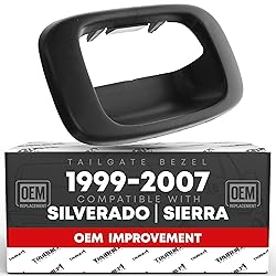 T1A Tailgate Handle Bezel w/Metal Clip - Compatible