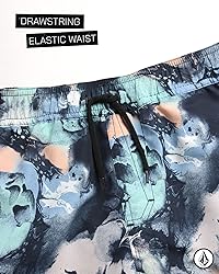 Volcom Boys' Swim Trunks - UPF 50+ Bathing Suit