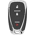 Keyless2Go Replacement for 3 Button Proximity Smart Key for Chevrolet HYQ4AA 13585723