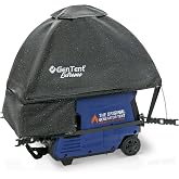 GenTent Inverter Generator Tent, Black, Original - Extreme | Waterproof, NFPA-Rated, Ripstop Vinyl Running Cover, for Fully Encased Inverters with Case Perimeters up to 120 inches